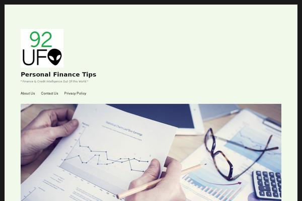 Site using Stock Ticker plugin