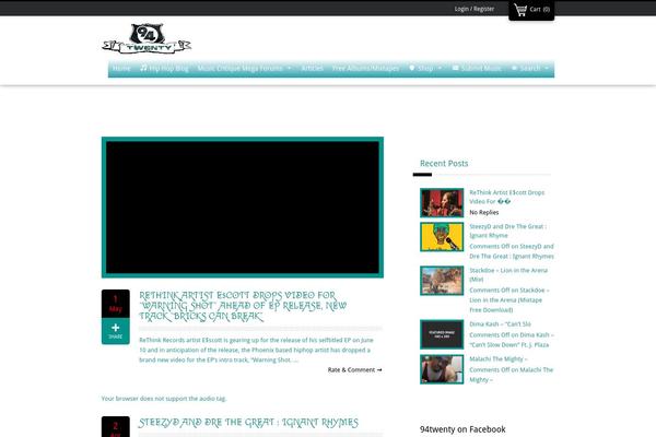 94twenty.com site used Musica_woo_2.0