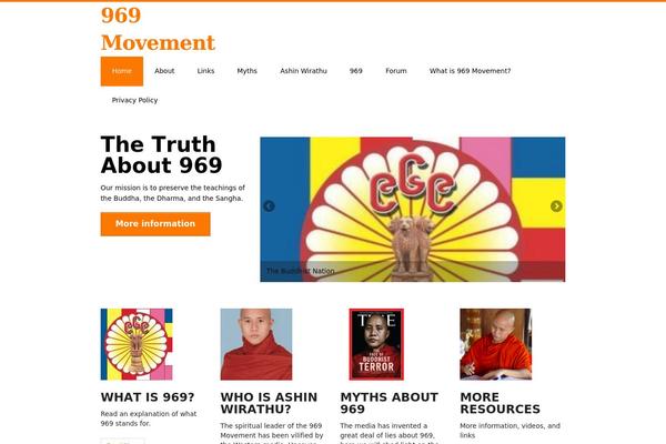 discover theme site design template sample
