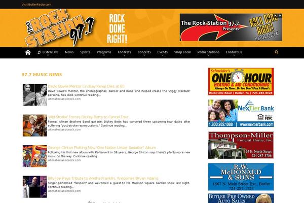 Goodnews 5.5 theme site design template sample