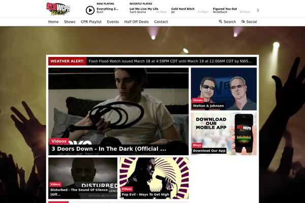 Site using Alphamedia-syndicated plugin