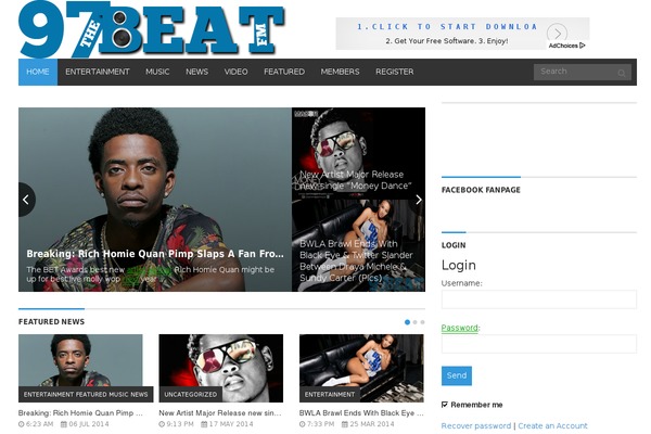 Sportsline theme site design template sample