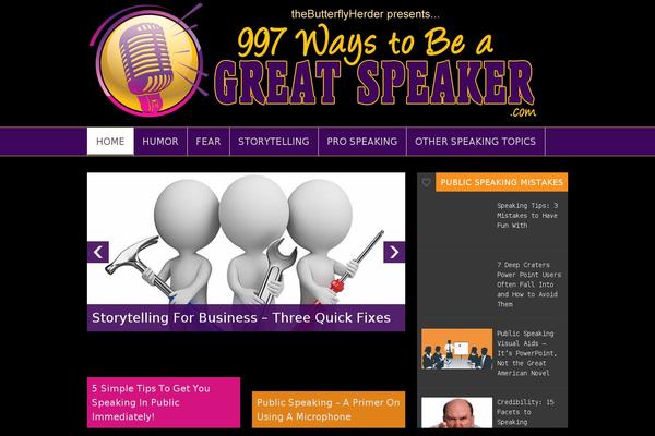 997waystobeagreatspeaker.com site used Cape Town