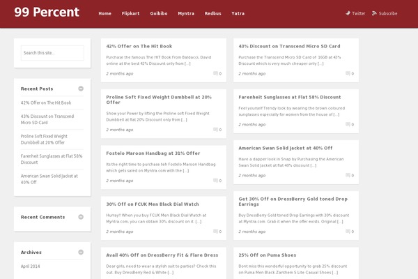 Collection theme site design template sample