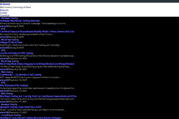 Blocksy theme site design template sample