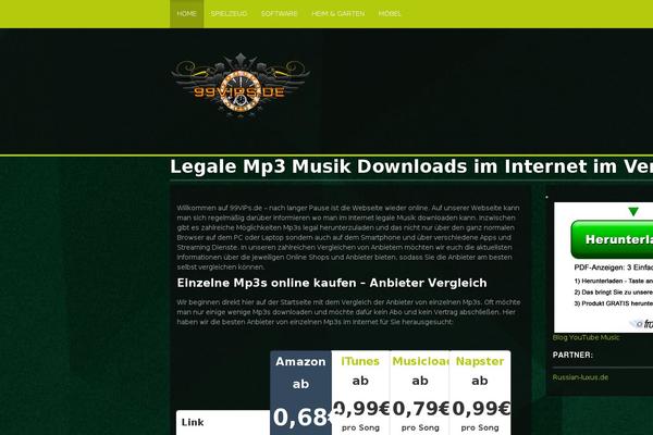 Million theme site design template sample