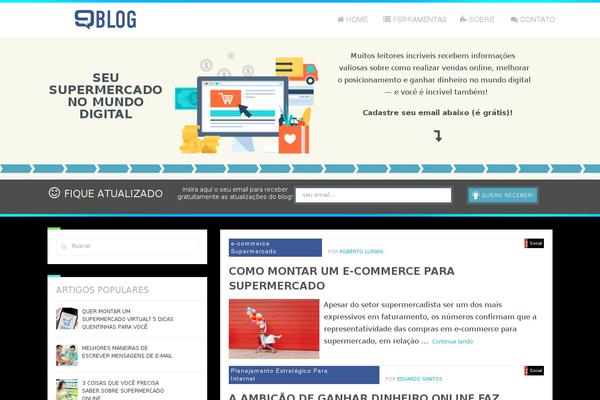 CrossRoad theme site design template sample