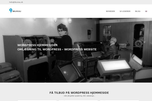Generatepress_child theme site design template sample