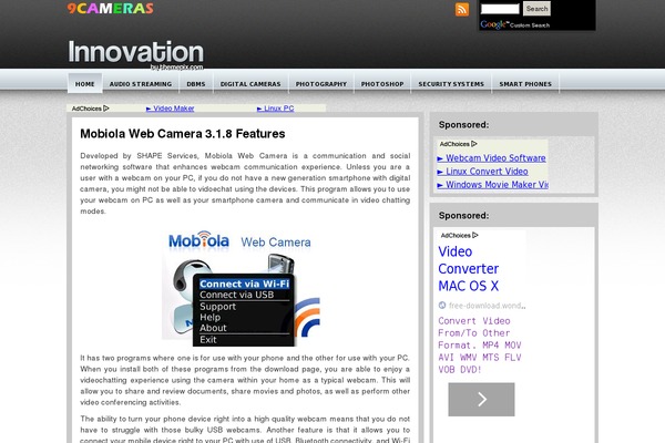 Innovation WordPress theme, websites list used Innovation theme Innovation theme websites examples