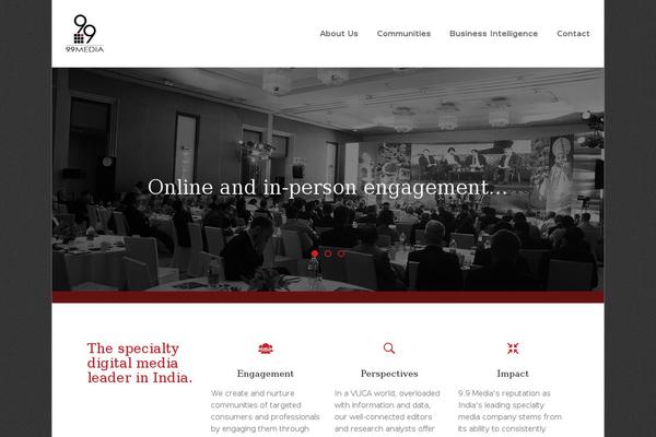 Nestor theme site design template sample