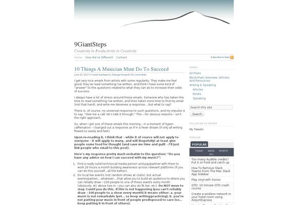 Site using WP-Bigfoot plugin