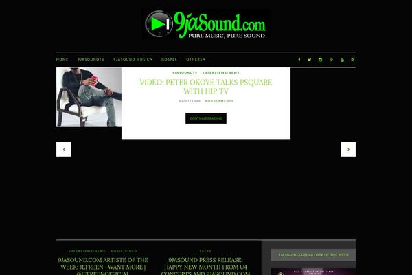 9jasound.com site used Wp_olsen5-v1.1