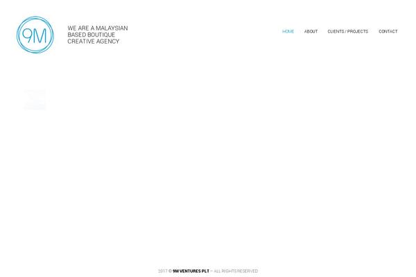 Berg theme site design template sample