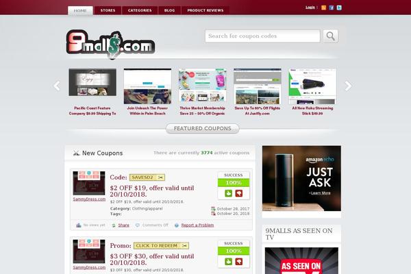 Site using Easy Heads Up Bar plugin