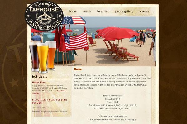 D3corp theme site design template sample