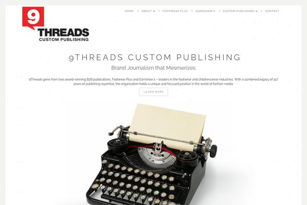 Quantum theme site design template sample