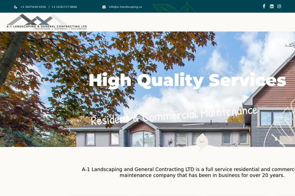 Vamtam-landscaping theme site design template sample
