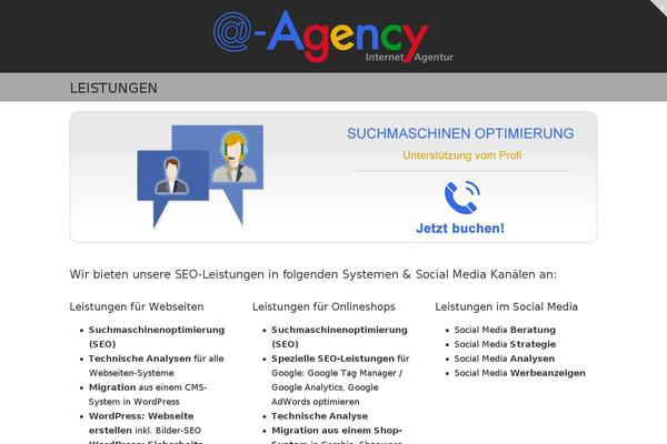 Seo theme site design template sample