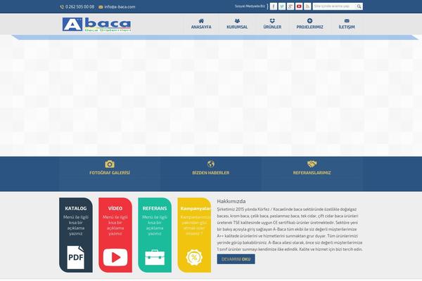 Safirkurumsal theme site design template sample