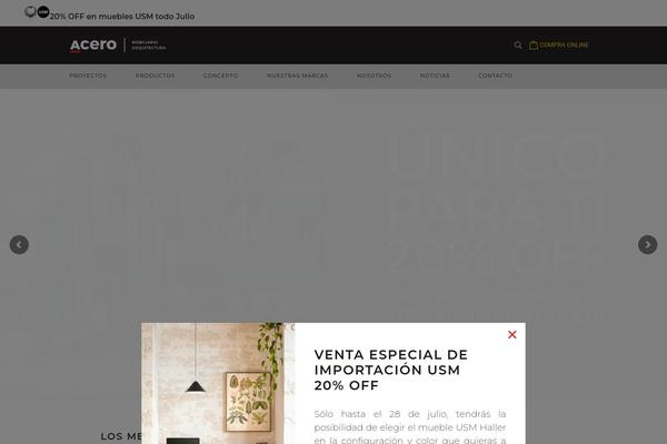 The7 Child theme site design template sample