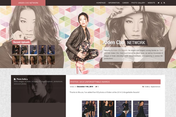 Acn theme site design template sample