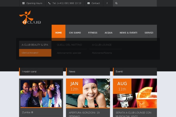 Fit Wp theme site design template sample