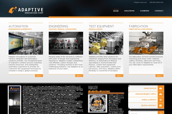 Aic theme site design template sample