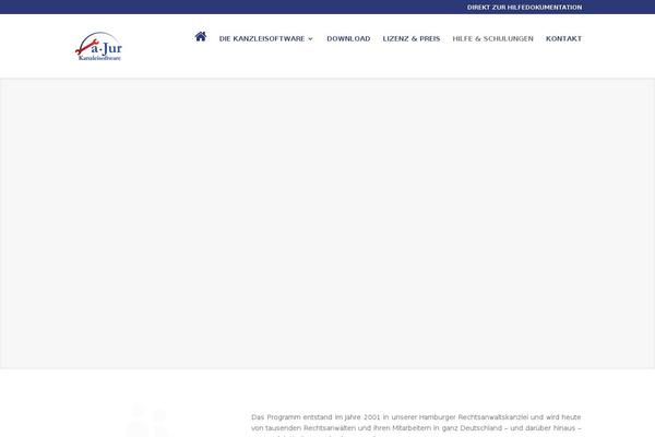Divi child theme site design template sample
