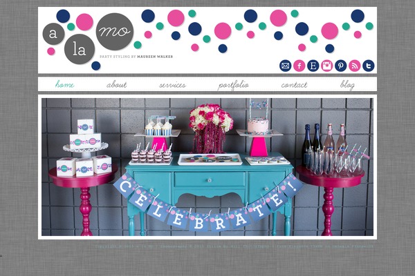 a-la-mo.com site used Myfolio