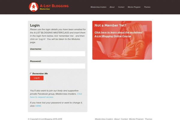 Alist theme site design template sample