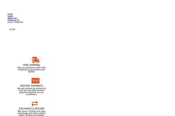 Site using Elementor plugin