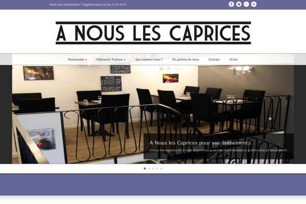 a-nous-les-caprices.com site used Delicieux V1.0.7