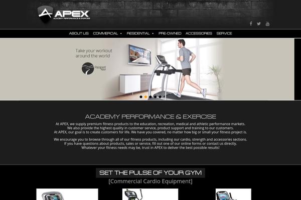 Apex theme site design template sample
