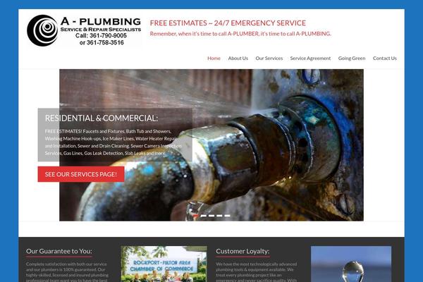 Spacious theme site design template sample