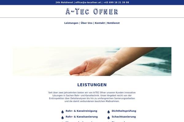 Kleanity theme site design template sample