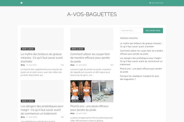 Codilight Lite theme site design template sample