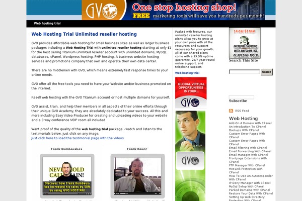 a-web-host.com site used Super-adsense