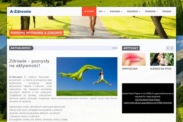 a-zdrowie.pl site used Warta-1.0.6