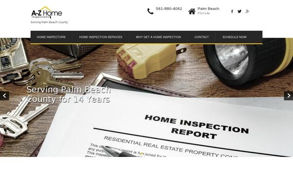 a-zhomeinspections.com site used SKT Construction Lite
