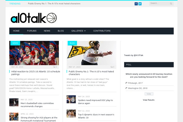 SmartMag theme site design template sample
