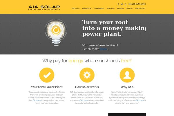 a1asolar.com site used Grepfrut