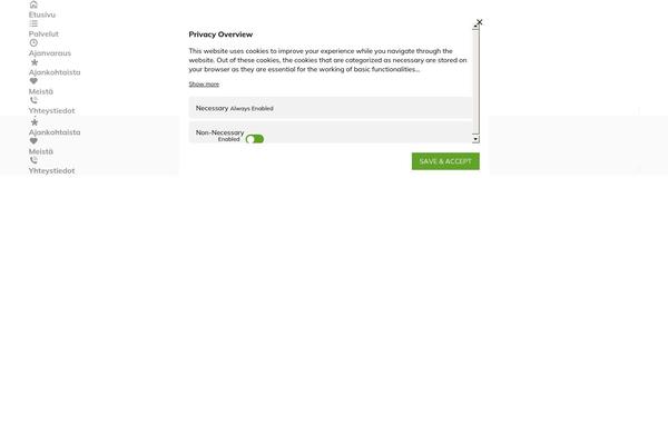 Site using Car-wash-booking-system plugin