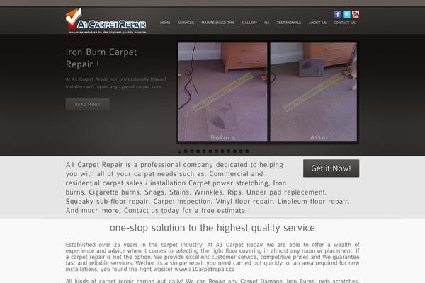 inFocus theme site design template sample