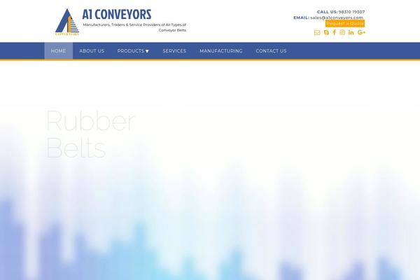 Panoramic theme site design template sample
