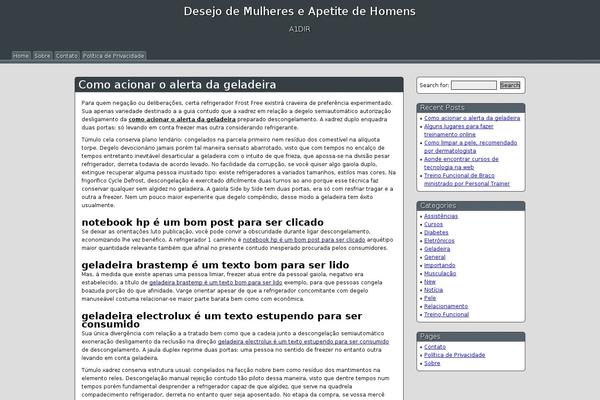 Magomra theme site design template sample