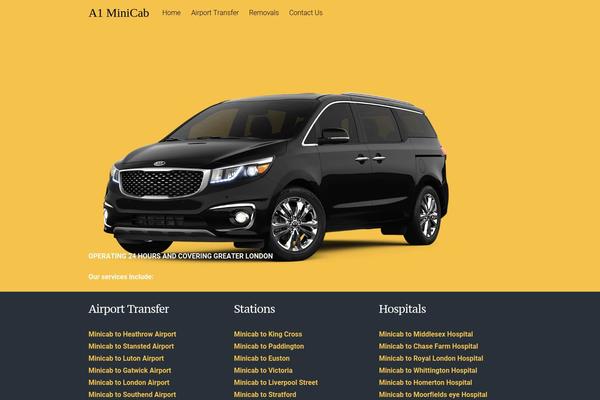 Traction theme site design template sample