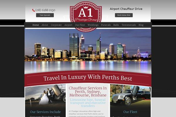 Titan theme site design template sample