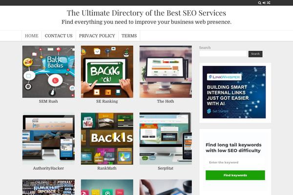 a1seodirectory.com site used Clean-gallery-pro