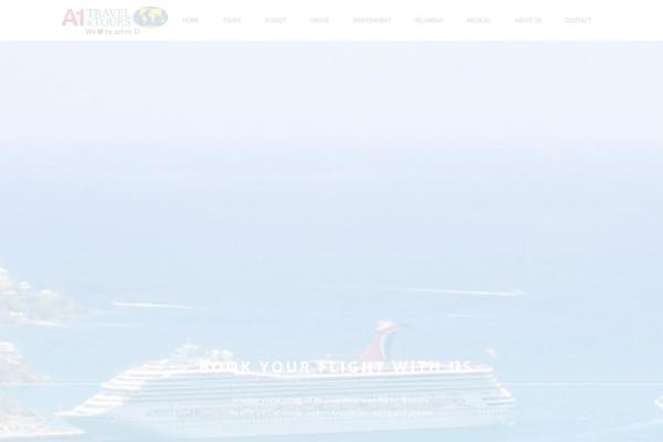 Letstravel theme site design template sample