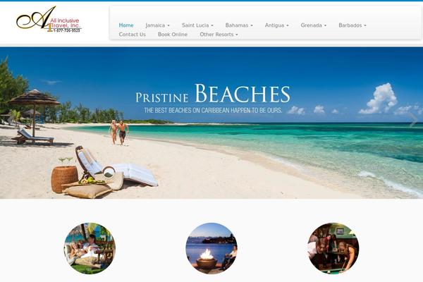 Customizr theme site design template sample